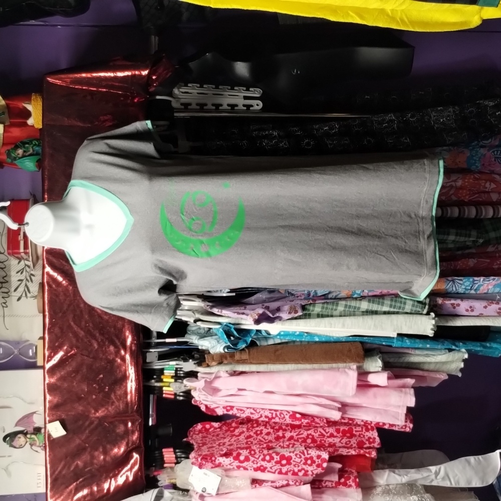 Moon nite up cycled sleep shirt Cancer